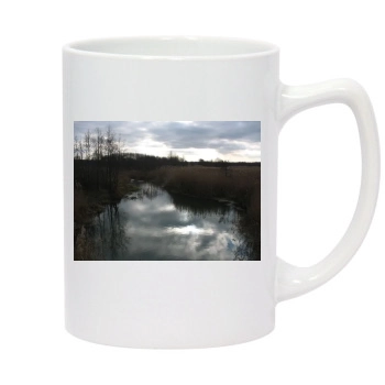 Rivers 14oz White Statesman Mug