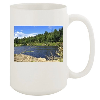 Rivers 15oz White Mug