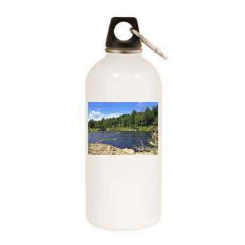 Rivers White Water Bottle With Carabiner