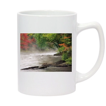 Rivers 14oz White Statesman Mug