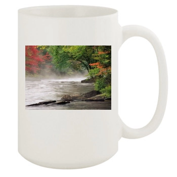 Rivers 15oz White Mug