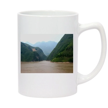 Rivers 14oz White Statesman Mug