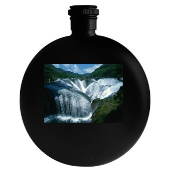 Rivers Round Flask