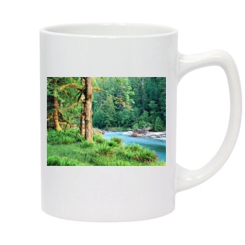 Rivers 14oz White Statesman Mug