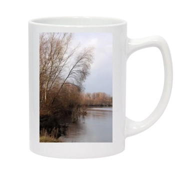 Rivers 14oz White Statesman Mug