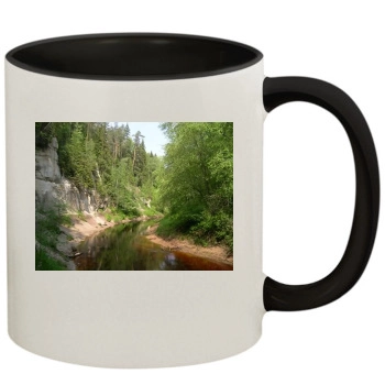 Rivers 11oz Colored Inner & Handle Mug