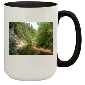 Rivers 15oz Colored Inner & Handle Mug