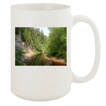 Rivers 15oz White Mug