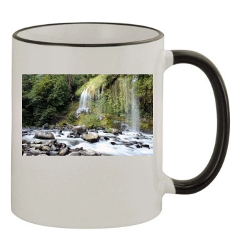 Rivers 11oz Colored Rim & Handle Mug