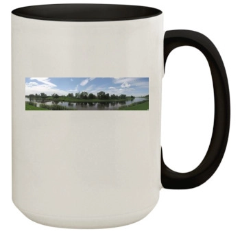 Rivers 15oz Colored Inner & Handle Mug