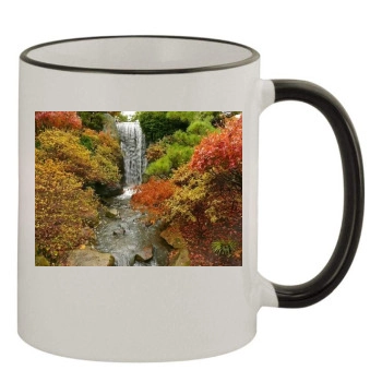 Rivers 11oz Colored Rim & Handle Mug