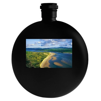 Rivers Round Flask