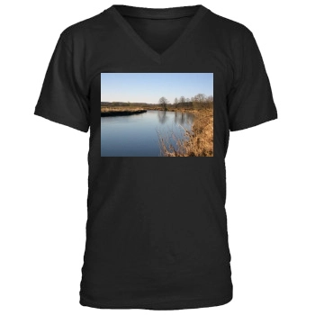 Rivers Men's V-Neck T-Shirt