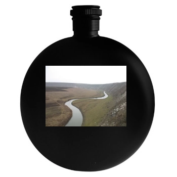 Rivers Round Flask