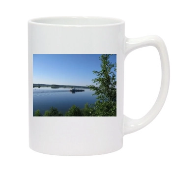 Rivers 14oz White Statesman Mug