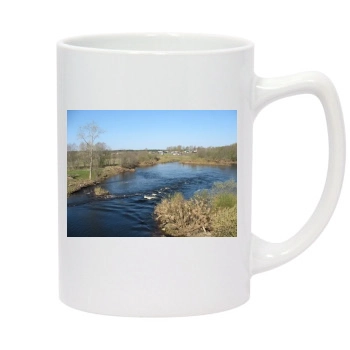 Rivers 14oz White Statesman Mug