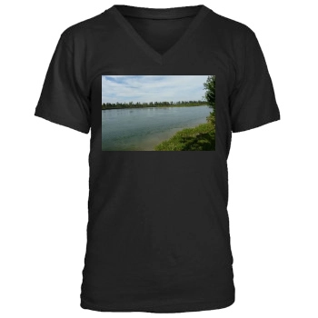 Rivers Men's V-Neck T-Shirt