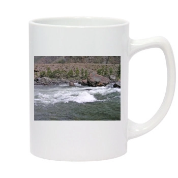 Rivers 14oz White Statesman Mug