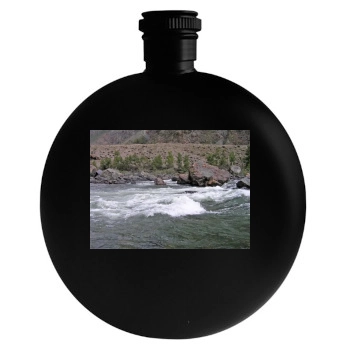 Rivers Round Flask