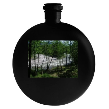 Rivers Round Flask