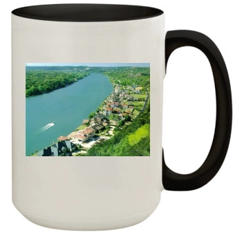 Rivers 15oz Colored Inner & Handle Mug