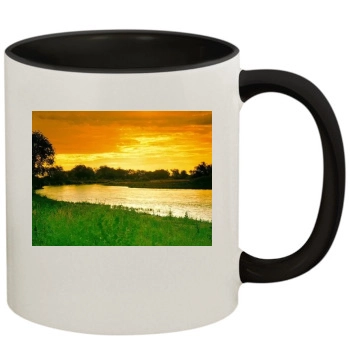 Rivers 11oz Colored Inner & Handle Mug