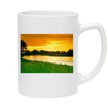 Rivers 14oz White Statesman Mug