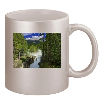 Rivers 11oz Metallic Silver Mug