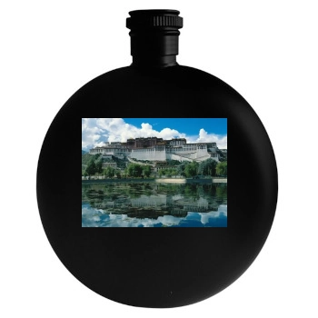 Rivers Round Flask