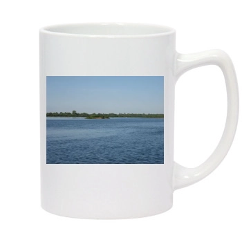 Rivers 14oz White Statesman Mug