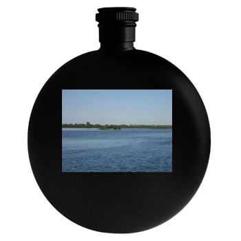 Rivers Round Flask