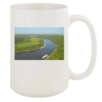 Rivers 15oz White Mug