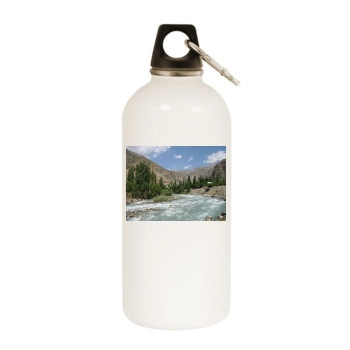 Rivers White Water Bottle With Carabiner