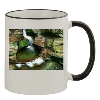 Rivers 11oz Colored Rim & Handle Mug