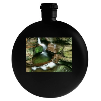 Rivers Round Flask