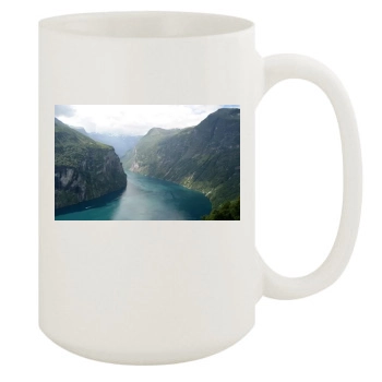 Rivers 15oz White Mug