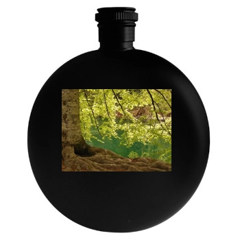 Rivers Round Flask