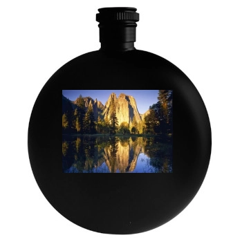 Rivers Round Flask