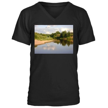 Rivers Men's V-Neck T-Shirt