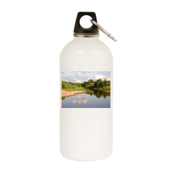 Rivers White Water Bottle With Carabiner