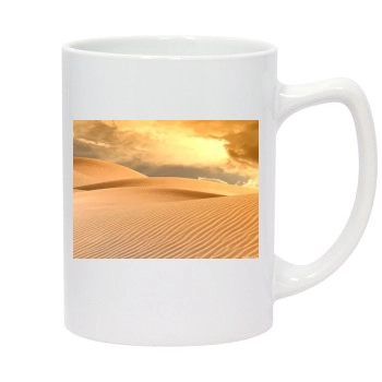 Desert 14oz White Statesman Mug