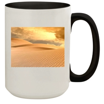 Desert 15oz Colored Inner & Handle Mug