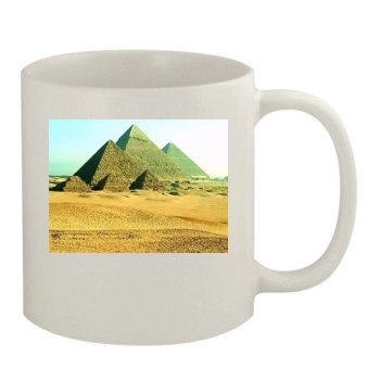 Desert 11oz White Mug