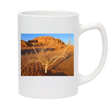 Desert 14oz White Statesman Mug