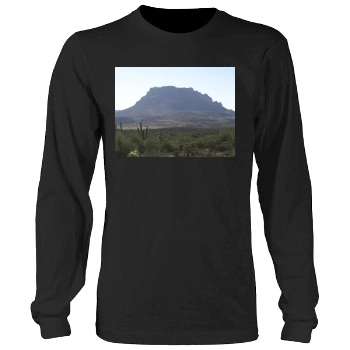 Desert Men's Heavy Long Sleeve TShirt