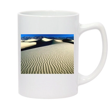 Desert 14oz White Statesman Mug