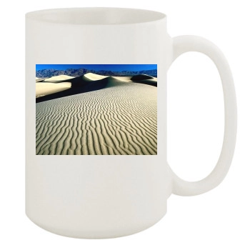 Desert 15oz White Mug