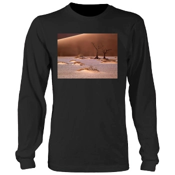 Desert Men's Heavy Long Sleeve TShirt