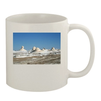 Desert 11oz White Mug