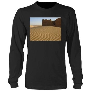 Desert Men's Heavy Long Sleeve TShirt